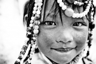 Tibetan Girl by fals